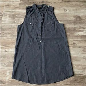Worn once JCrew Chambray top/dress/cover up